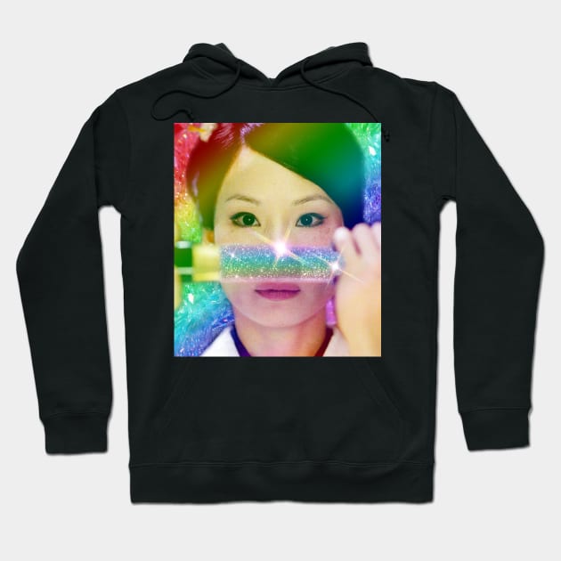 O-Ren Ishii Rainbow Katana Hoodie by SATVRNAES